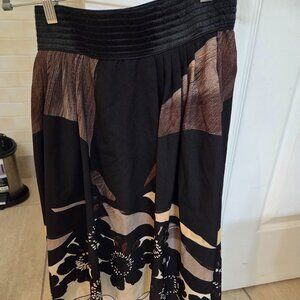 Petit Pois by Viviana G Floral Print Skirt XS